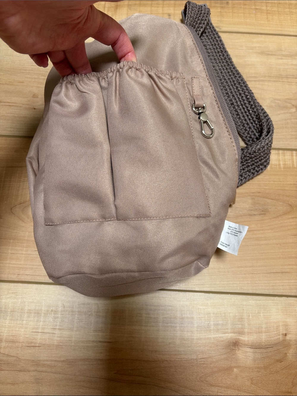 The Sak Geo Taupe Sling Bag - Picture 13 of 14